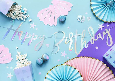 PartyDeco Happy Birthday Banner 1buc GRL75-017