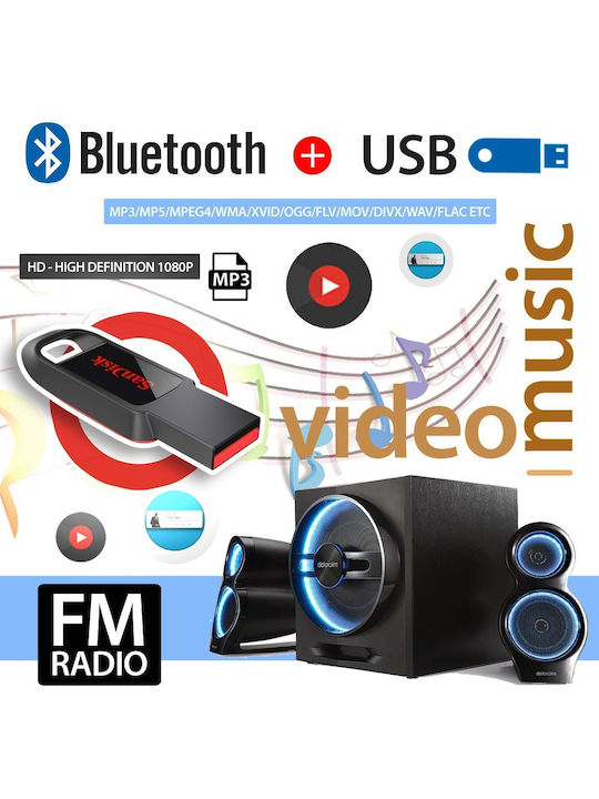 Car Audio System 2DIN (Bluetooth/USB/WiFi/GPS) with Touch Screen 7"