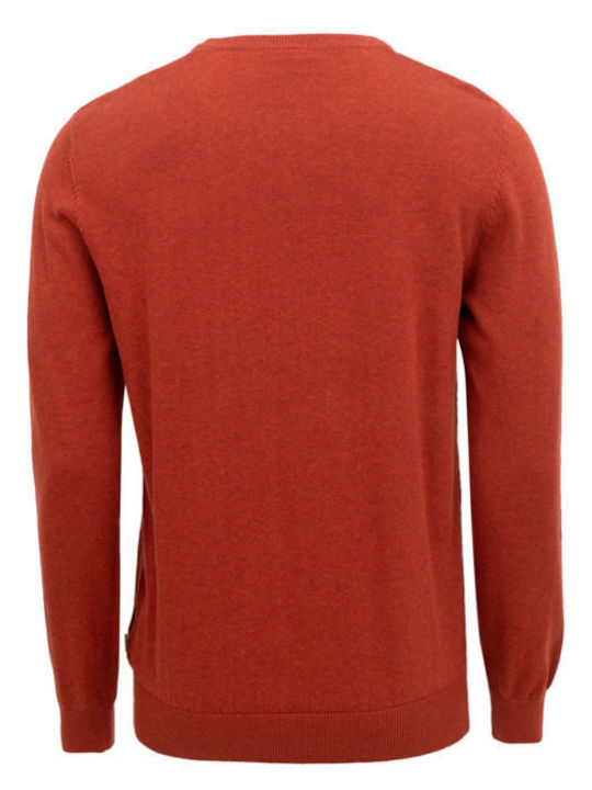 Gnious Men's Long Sleeve Sweater Burnt Cobber