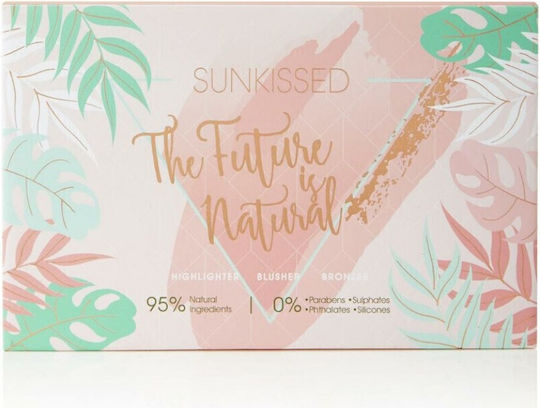 Sunkissed The Future Is Natural Palette Make-up für das Gesicht