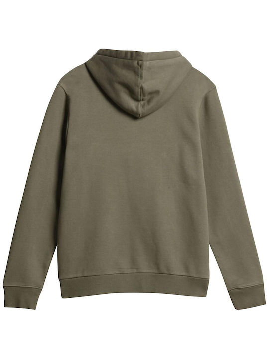 Burgee Wint 2 Sweatshirt with Hood Khaki
