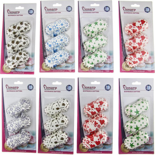 Viosarp Karamellpapiere für Cupcakes Papier VC1163 75pcs