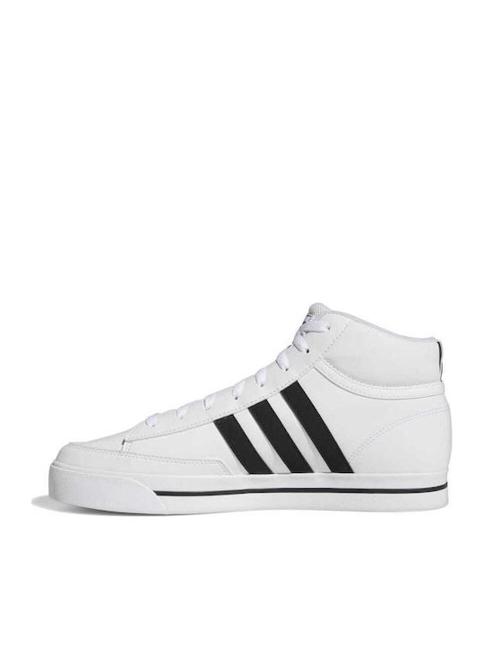 Retrovulc Mid Ανδρικά Μποτάκια Λευκά