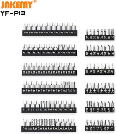 Jakemy YF-P13 Tool Casket with 201 Tools