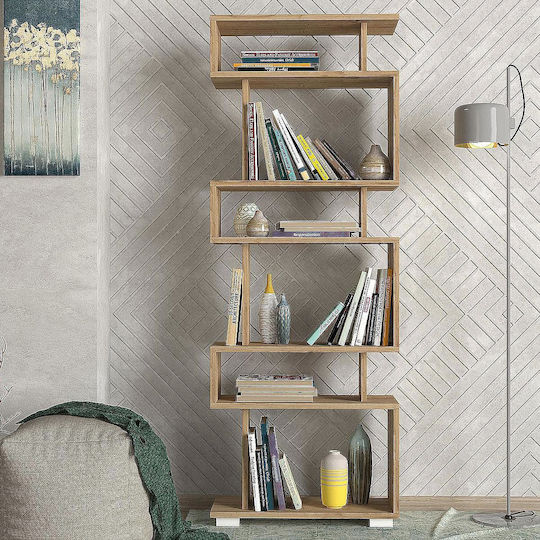 Bücherei Osmond Natur 60x20x157cm