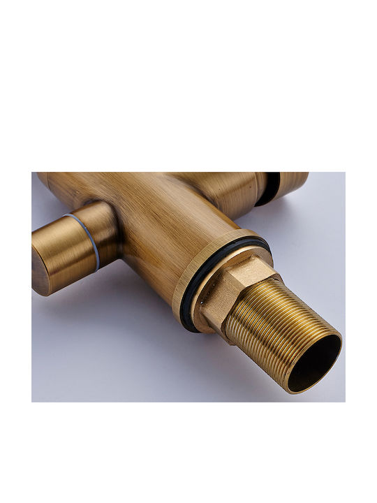 Tall Kitchen Faucet Counter Bronze