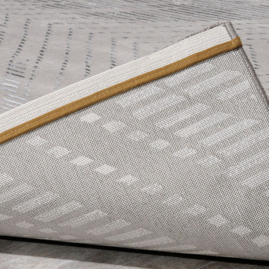 Tzikas Carpets Σετ Μοντέρνα Χαλιά Κρεβατοκάμαρας Creation Γκρι 3τμχ