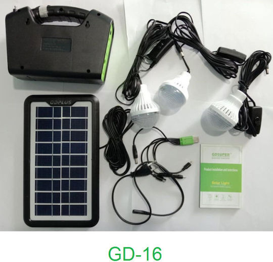 GDPLUS Ηλιακό σύστημα φωτισμού GDPLUS GD-16 GD-16