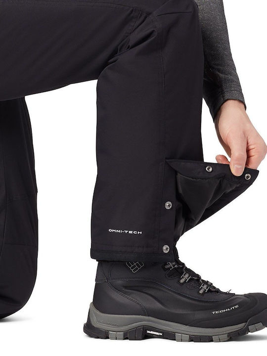 Columbia Bugaboo II 1864312-010 Ανδρικό Παντελόνι Σκι & Snowboard Μαύρο
