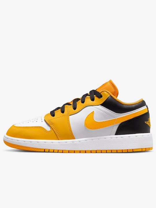 Air  1 Low Gs Αθλητικά Παιδικά Παπούτσια Μπάσκετ με Κορδόνια Κίτρινα