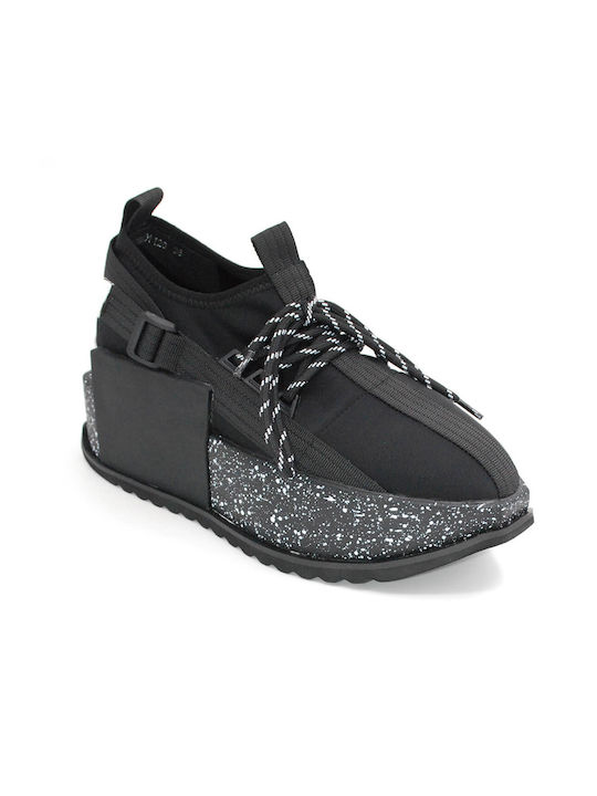 Favela Leona Flatforms Sneakers Black