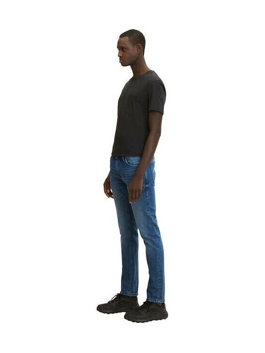 Piers Men's Jeans Pants with Slim Fit Blue