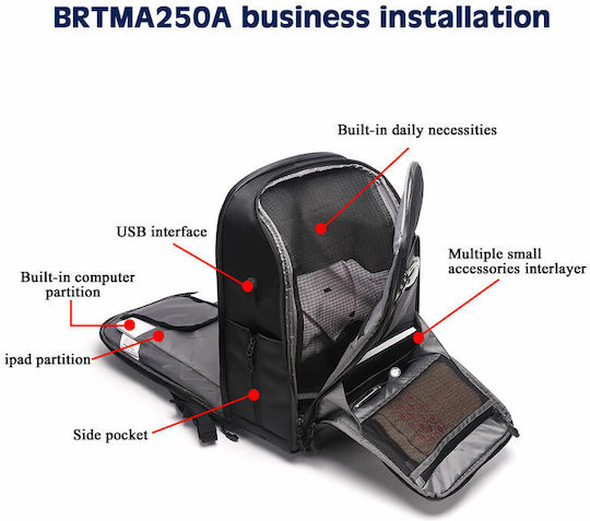 DIAT 250 USB Interface Τσάντα Πλάτης Φωτογραφικής Μηχανής Μπλε