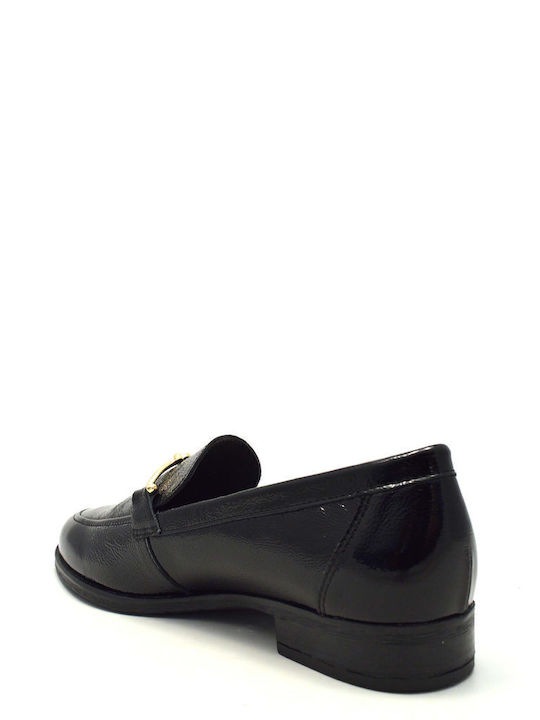 Patent Leather Women's Moccasins Black Patent