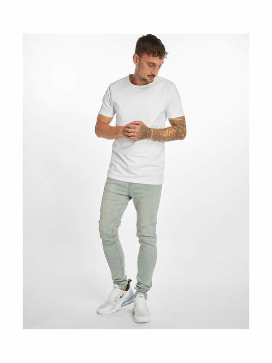 Herren Jeanshose Elastisch Hellblau