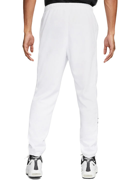 Nike Sportswear Men's Sweatpants with Rubber White