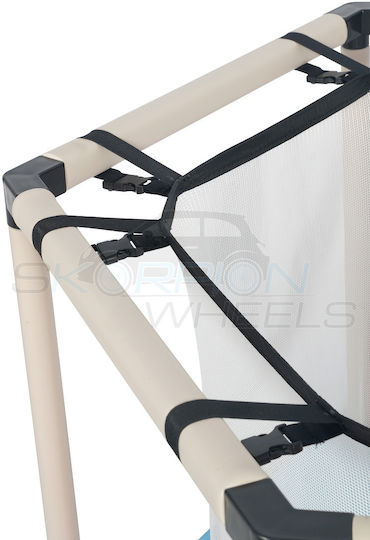 Skorpion Wheels 52848 Trambulin Pentru Copii Diametru 122 cm Cu Net