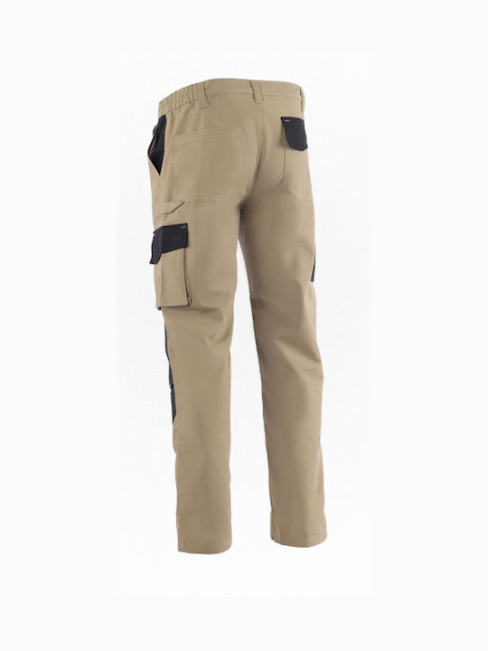 Axon Canvas Arbeitshose Beige