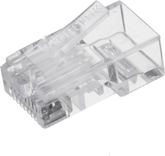 Unitek Щепсел RJ-45 мъжки 100бр Прозрачен (Y-OT19TP)