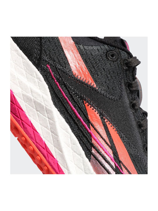 Floatride Energy 4 Sport Shoes Running Core Black / Proud Pink / Orange Flare