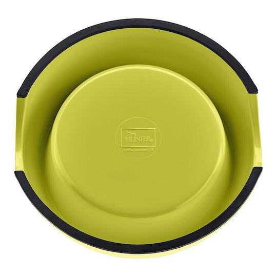 Hunter Ανοξείδωτο Μπολ Φαγητού για Σκύλο 700ml 22cm σε Πράσινο Χρώμα
