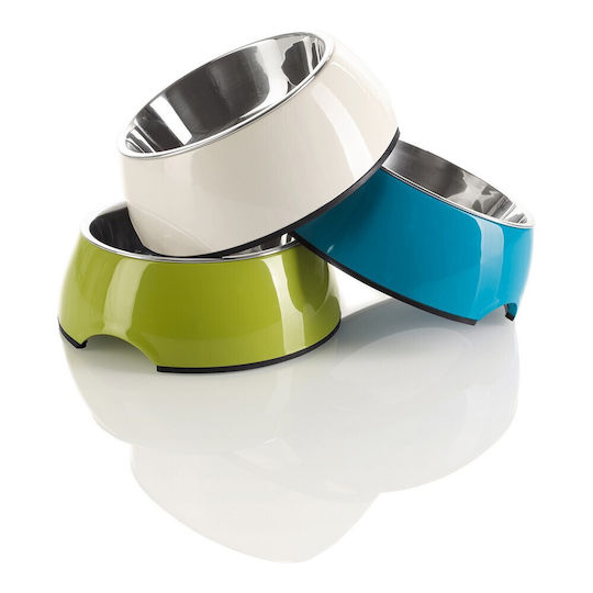 Hunter Stainless Steel Bowl Food & Water for Dog & Cat 160ml 14.5cm in White Color