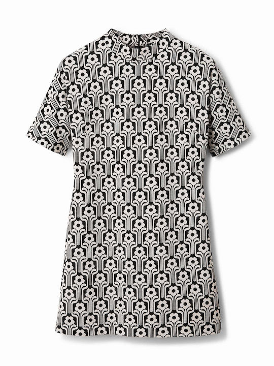 Karen Sommer Mini Gestricktes Blumen Kleid