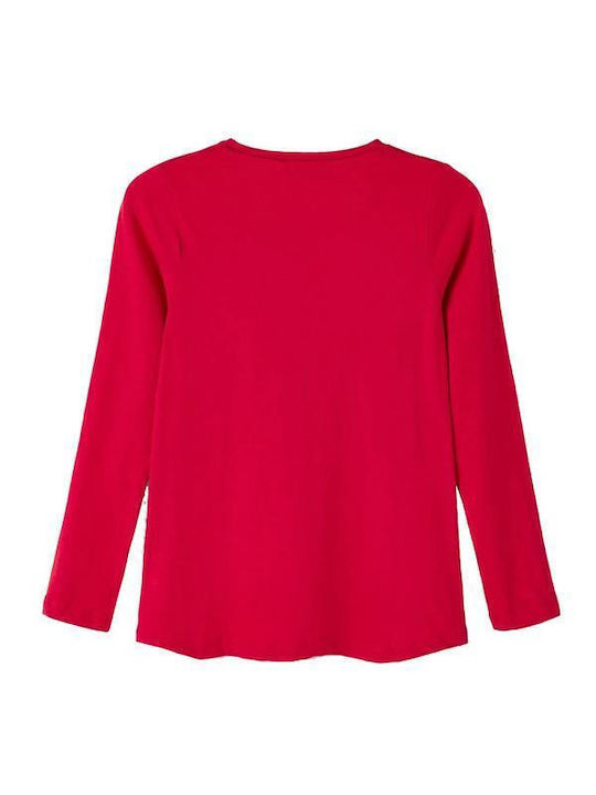 Name It Kids' Blouse Long Sleeve Red