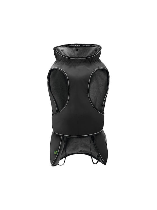 Hunter Norton 360 Uppsala Black Waterproof Dog Coat with 45cm Back Length