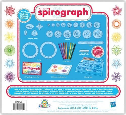 Giochi Preziosi Ζωγραφική Σετ Σχεδιασμού Spirograph για Παιδιά 8+ Ετών