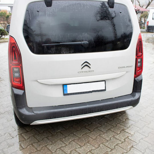 Carner Protections for Car Bumpers Citroen Berlingo / Opel Combo E / Peugeot Partner / Peugeot Rifter / Toyota Proace 2018+ 1pcs Black