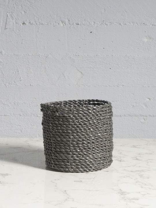 Wicker Decorative Basket Grass 16x16x15cm Supergreens