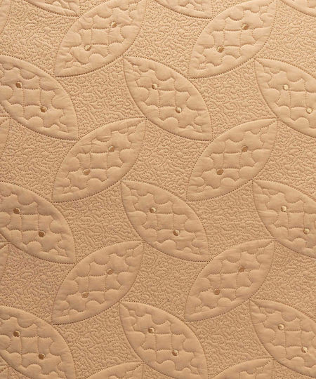 Silk Fashion M128 Tagesdecken Einzeln Gold 160x220cm 2Stücke