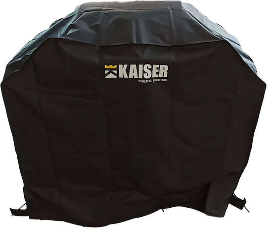 Kaiser Grill Cover Black from Oxford with UV Protection 107cmx50cmx102cmcm