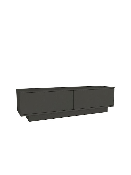 Έπιπλο Τηλεόρασης Alfen Ανθρακί Μ120xΠ35xΥ38cm