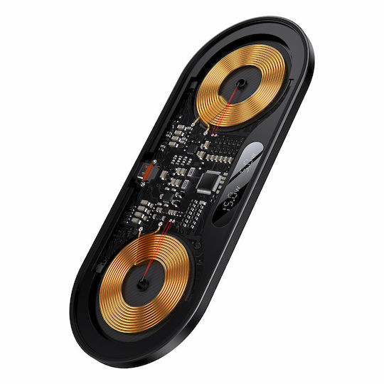 Baseus Ασύρματος Φορτιστής (Qi Pad) 20W Μαύρος (WXSX010101)