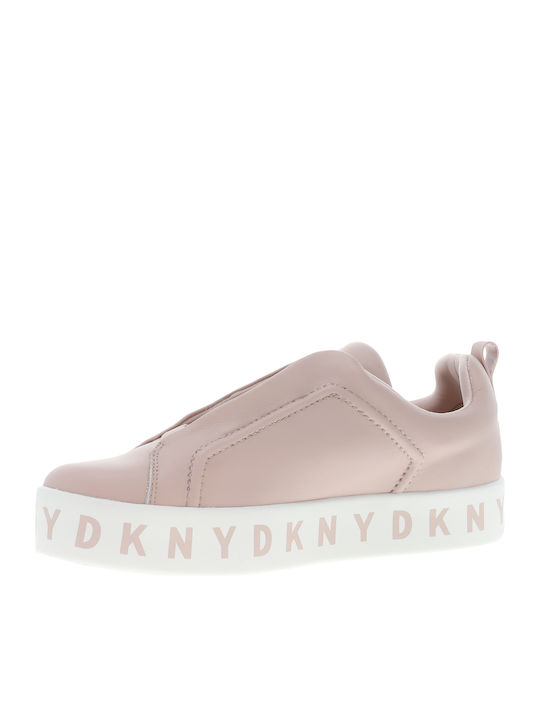 DKNY Bashi Flatforms Sneakers Ροζ