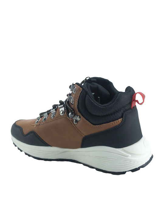 Kids Hiking Boots Climb RX Mid Brown