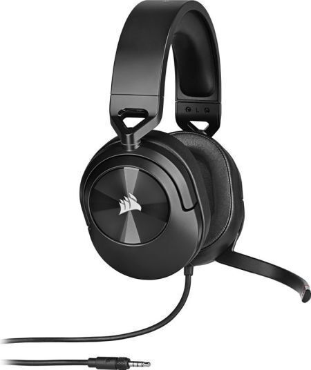 Corsair HS55 Surround Over Ear Gaming Headset με σύνδεση 3.5mm Carbon