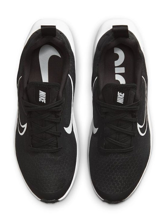 Zoom Arcadia 2 Kids Sports Shoes Running with Laces Black