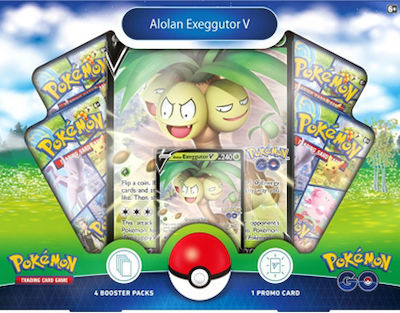 Pokemon GO Collection Exeggutor V Box Pokémon Φακελάκια