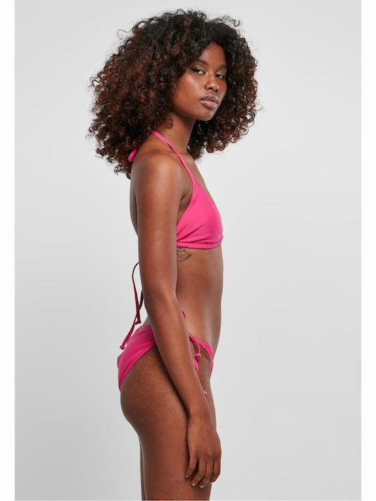 Set Bikini Dreieck mit Abnehmbarer Verstärkung Bright Violet