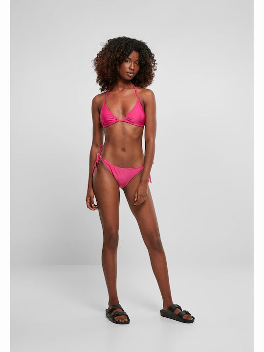 Set Bikini Dreieck mit Abnehmbarer Verstärkung Bright Violet