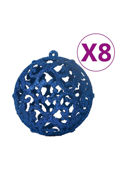 vidaXL Christmas Ball Ornament Blue 100pcs Σετ