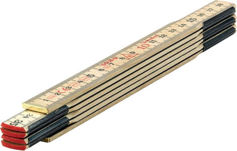 Sola H 1/6 Wooden Folding Ruler 1m