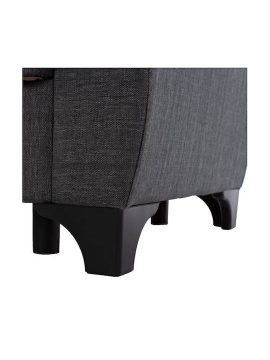 Hema Canapea Cu Două Locuri Pat Gri 190x84x88cm