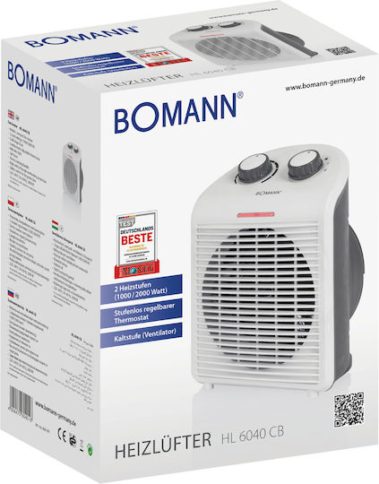 Bomann HL 6040 CB Heizlüfter Boden 2000W