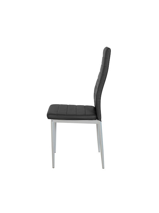 Rose Scaune Sala de mese Negre 1buc 53x39x96buc