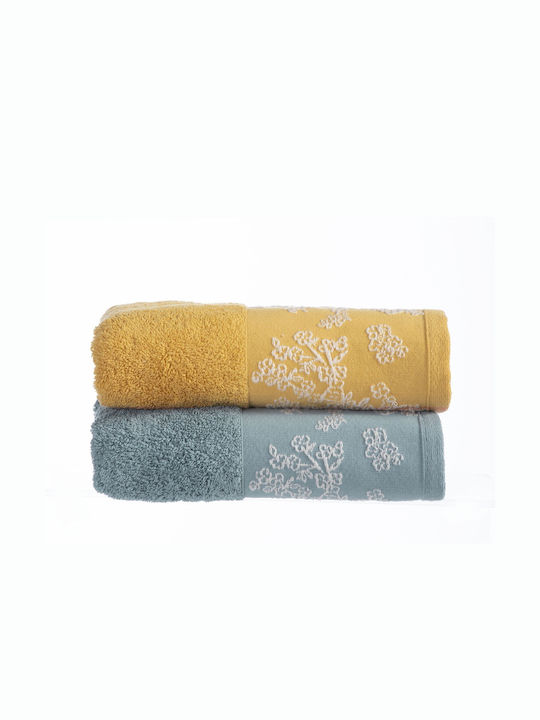 Nef-Nef Homeware Hand Towel Femme 031428 30x50cm. Aqua Weight 500gr/m²