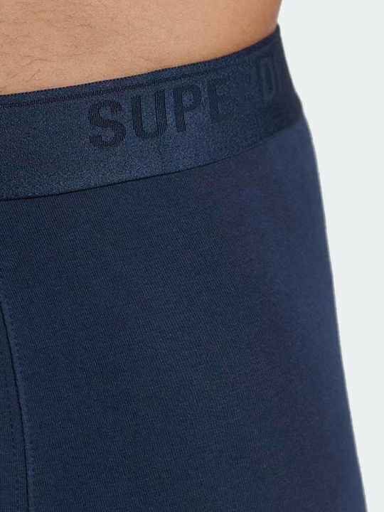 Superdry Ανδρικά Μποξεράκια Μπλε 3Pack